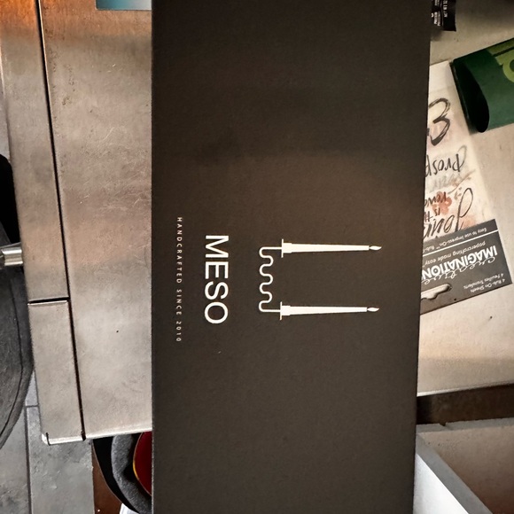 Meso white Candle Holder Set - Picture 1 of 3